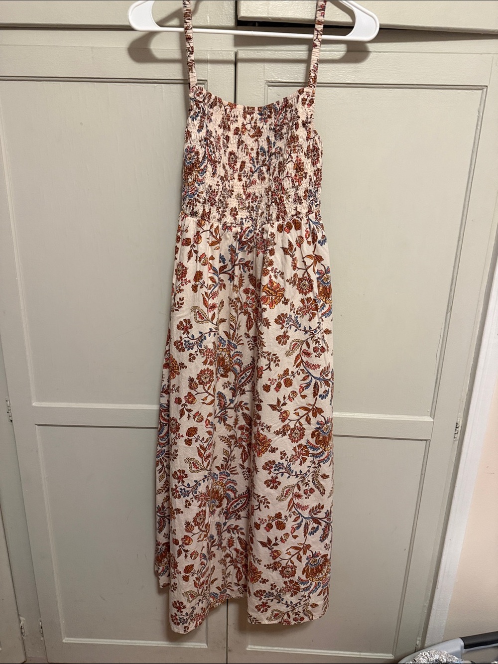 Cotton midi sundress